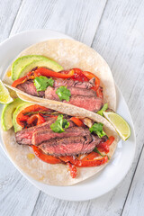 Sizzling Steak Fajitas