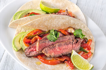 Sizzling Steak Fajitas