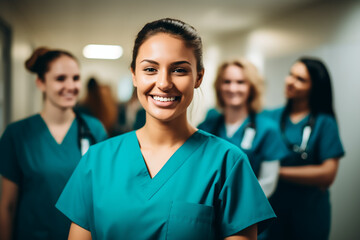 Obraz premium portrait of young caucasian doctor. High quality photo