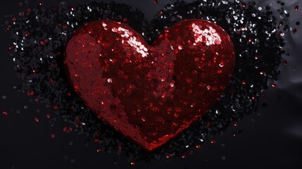 love decoration heart background illustration romantic valentine, wedding anniversary, red pink love decoration heart background