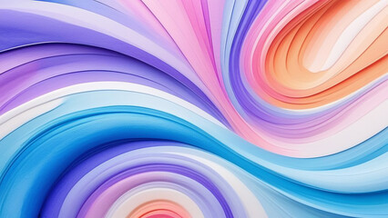 Multi-colored bright background with purple-pink tones.