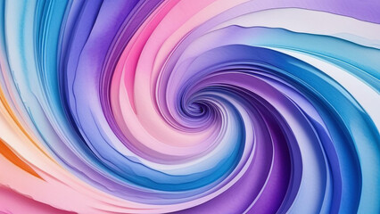 Multi-colored bright background with purple-pink tones.