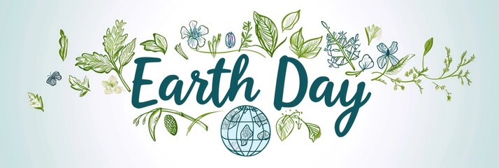 Earth Day. Eco friendly concept.