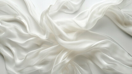 Obraz premium Colorful, silky and shiny textured textile backgrounds. Background fabrics in blue, green, pink, white and cream colors. Trend colors and fabrics of 2024. The most preferred fabrics. Backgrounds.