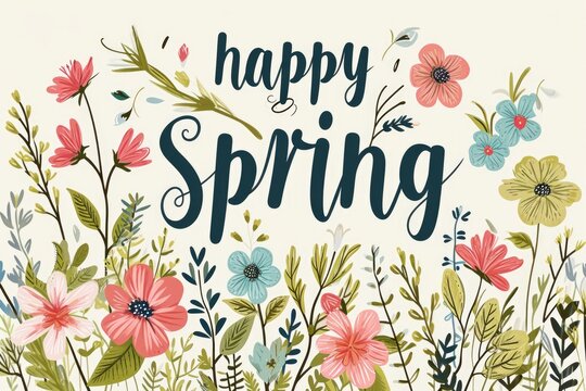 Happy Spring" Images â Browse 5,513 Stock Photos, Vectors, and Video |  Adobe Stock