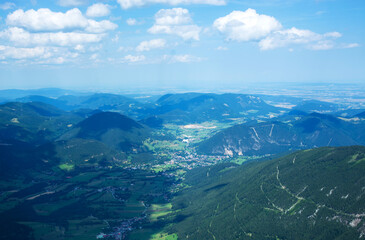 Landscape of Alps in Austria - 709299632
