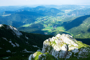Landscape of Alps in Austria - 709300272