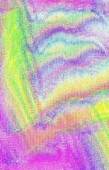 Glitch camera effect. Retro VHS background. Old video template. No signal. Static TV noise, bad TV signal