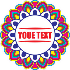 mandala design vector luxury mandala png mandala text box ornament decorative mandala 