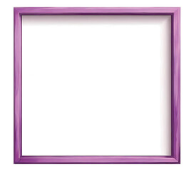 Purple frame, Watercolor purple picture frame with isolated background, Purple frame with isolated background.