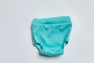 baby clothes . blue diaper panties