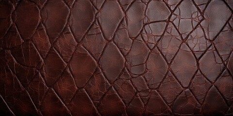 Detailed texture of dark leather.