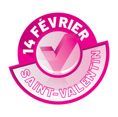 Journée de la saint-valentin le 14 février