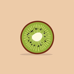 Kiwi fruit vector illustration