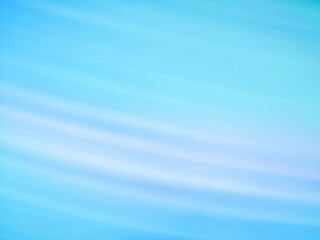 Shiny white beam on blue air defocused bright lights background