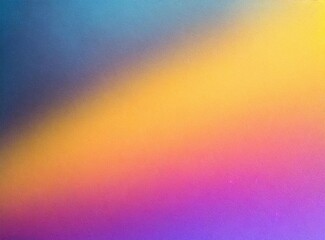 Vibrant colorful gradient background with grain design