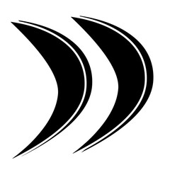 punctuation quote silhouette