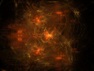 Obraz premium Imaginatory fractal abstract background Image