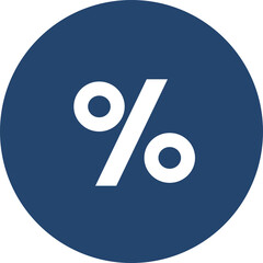 Percentage icon for web, graphic and mobile design.Percentage icon  simple symbol for app, logo, UI.transparent, png