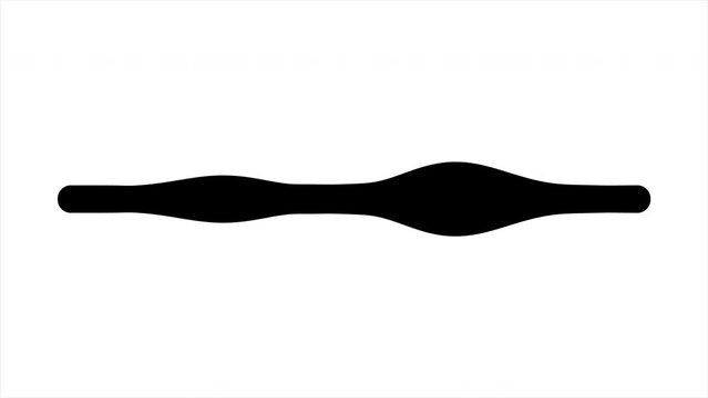 Creative sound effect equalizer background basic black and white color palette