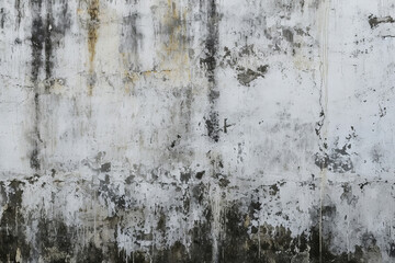 Gray colored concrete wall dirt and stains, minimalistic brushstrokes. Old grunge background