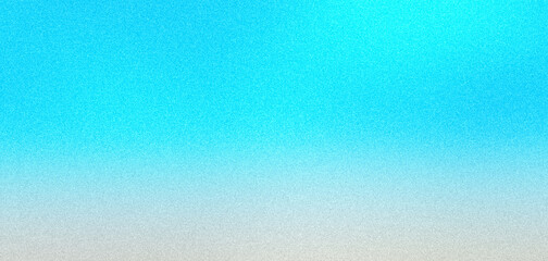 Azure blue gray turquoise cold wintry abstract ultrawide gradient grainy premium background. Perfect for design, banner, wallpaper, template, art, creative projects, desktop. Exclusive quality vintage