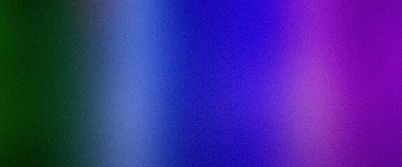 Ultrawide blue green purple azure lilac abstract gradient grainy premium background. Perfect for design, banner, wallpaper, template, art, creative projects, desktop. Exclusive quality, vintage style