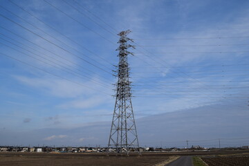 送電塔 高電圧交流