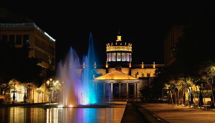 Fototapeta premium Guadalajara at night