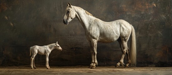 horse and foal from Westphalia