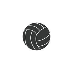 volleyball ball icon vector
