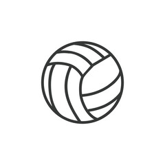 volleyball ball icon vector