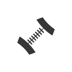 american football rugby ball icon vector