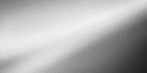 Gray grainy gradient background black white monochrome abstract noise texture banner backdrop design - obrazy, fototapety, plakaty