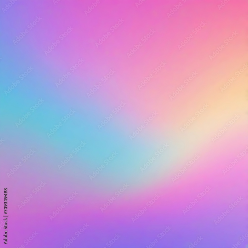 Poster beautiful color gradient background with noise. abstract pastel holographic blurred grainy gradient 