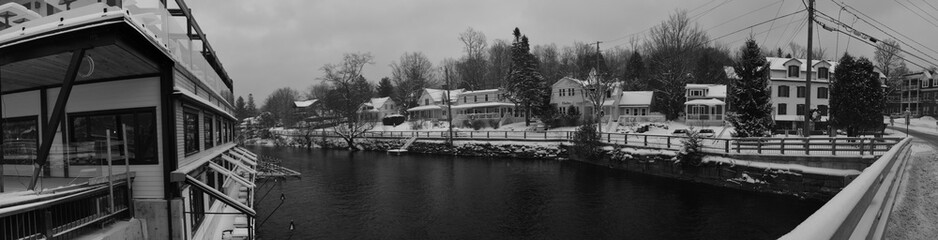 Camping Station Ch&ecirc;ne Rouge 7 Au 12 Janvier 2024  - Photostacking - N&B