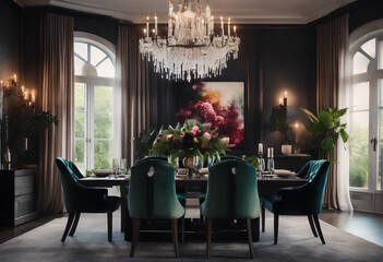 Fototapeta premium luxury home interior