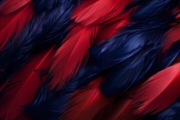 Obraz premium bird feathers background pattern, banner, wings background picture, seamless background