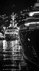 Fotobehang port at night © Alexartz
