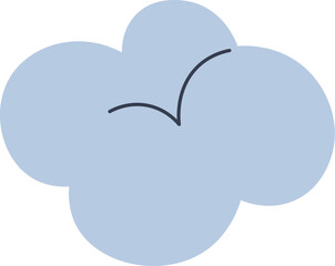 Obraz premium Sky Cloud Icon