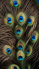 Fototapeta premium Peacock Feathers