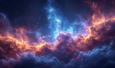 Fototapeta premium Develop backdrops featuring cosmic elements, stars, and dreamy celestial scenes