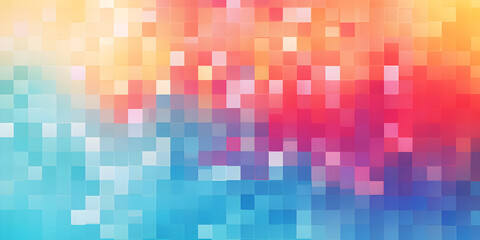 abstract colourful background with squares