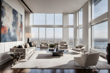 Light-Filled Luxury: Contemporary Penthouse Sanctuary Shines