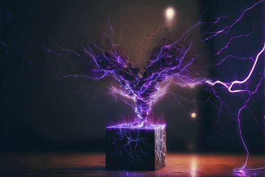 A fantastical depiction of artificial intelligence.