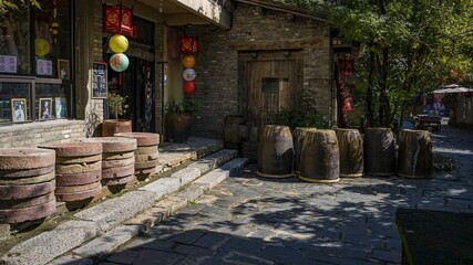 Naklejka premium old barrels