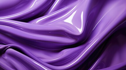 Obraz premium smooth liquid purple background illustration flowing abstract, gradient fluid, color design smooth liquid purple background
