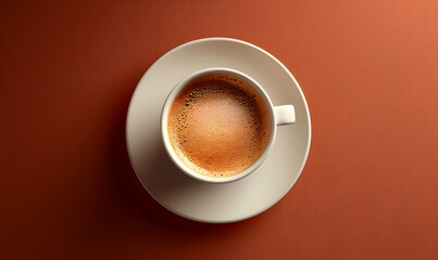 Craft a Statement Coffee Cup: Curate a Cup Design Infused with Sublime Uniqueness and Elegance, Harmonizing with a Sleek and Polished Background. Highlight its Distinctiveness with a Captivating 45-De