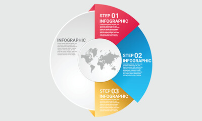 circle Infographic diagram