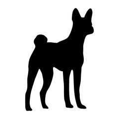 Dog Silhouette Collection Vector 